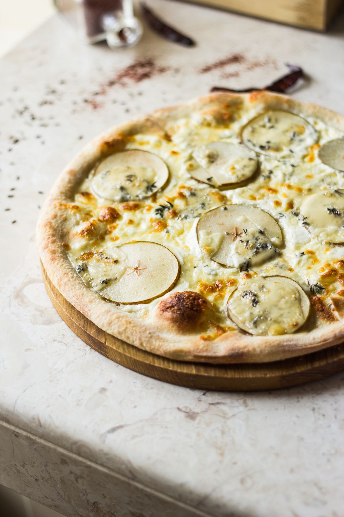 Illustrative pizza photograph; this is not Big Tree Bistro
